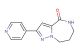 5,6,7,8-tetrahydro-2-(pyridin-4-yl)pyrazolo[1,5-a][1,4]diazepin-4-one