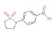 4-(1,1-dioxidoisothiazolidin-2-yl)benzoic acid