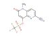 6-cyano-1-methyl-2-oxo-1,2-dihydro-1,5-naphthyridin-4-yl trifluoromethanesulfonate