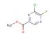 methyl 6-chloro-5-fluoropyrazine-2-carboxylate