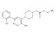 ethyl 2-(4-(3-amino-6-(2-hydroxyphenyl)pyridazin-4-yl)piperazin-1-yl)acetate