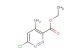 ethyl 4-amino-6-chloropyridazine-3-carboxylate