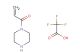 1-(piperazin-1-yl)prop-2-en-1-one 2,2,2-trifluoroacetic acid