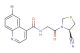 (R)-6-bromo-N-(2-(4-cyanothiazolidin-3-yl)-2-oxoethyl)quinoline-4-carboxamide