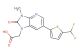 2-(6-(5-(difluoromethyl)thiophen-2-yl)-3-methyl-2-oxo-2,3-dihydro-1H-imidazo[4,5-b]pyridin-1-yl)acetic acid