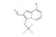 8-bromo-3-(2,2,2-trifluoroethyl)indolizine-2-carbaldehyde