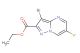 ethyl 3-bromo-6-fluoropyrazolo[1,5-a]pyrimidine-2-carboxylate