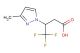 4,4,4-trifluoro-3-(3-methyl-1H-pyrazol-1-yl)butanoic acid