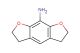 2,3,5,6-tetrahydrobenzo[1,2-b:5,4-b']difuran-8-amine