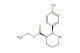 ethyl (2S,3R)-2-(4-hydroxyphenyl)piperidine-3-carboxylate