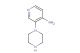 3-(piperazin-1-yl)pyridin-4-amine