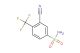 3-cyano-4-(trifluoromethyl)benzenesulfonamide