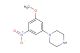 1-(3-methoxy-5-nitrophenyl)piperazine