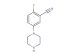 2-fluoro-5-(piperazin-1-yl)benzonitrile