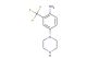 4-(piperazin-1-yl)-2-(trifluoromethyl)aniline