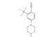 4-(piperazin-1-yl)-2-(trifluoromethyl)benzonitrile