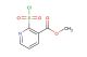 methyl 2-(chlorosulfonyl)nicotinate