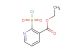 ethyl 2-(chlorosulfonyl)nicotinate