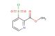 methyl 3-(chlorosulfonyl)picolinate