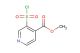 methyl 3-(chlorosulfonyl)isonicotinate