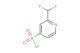 2-(difluoromethyl)pyridine-4-sulfonyl chloride