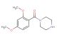 (2,4-dimethoxyphenyl)(piperazin-1-yl)methanone