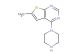 6-methyl-4-(piperazin-1-yl)thieno[2,3-d]pyrimidine