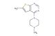 6-methyl-4-(4-methylpiperazin-1-yl)thieno[2,3-d]pyrimidine