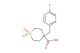 4-(4-fluorobenzyl)tetrahydro-2H-thiopyran-4-carboxylic acid 1,1-dioxide