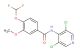 N-(3,5-dichloropyridin-4-yl)-4-(difluoromethoxy)-3-methoxybenzamide