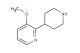 3-methoxy-2-(piperidin-4-yl)pyridine