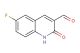 6-fluoro-2-oxo-1,2-dihydroquinoline-3-carbaldehyde