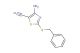 4-amino-2-(benzylthio)thiazole-5-carbonitrile