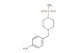 4-((4-(methylsulfonyl)piperazin-1-yl)methyl)aniline