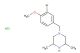 1-(3-bromo-4-methoxybenzyl)-3,5-dimethylpiperazine hydrochloride