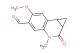 6-methoxy-3-methyl-2-oxo-1a,2,3,7b-tetrahydro-1H-cyclopropa[c]quinoline-5-carbaldehyde