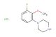 1-(3-fluoro-2-methoxyphenyl)piperazine hydrochloride