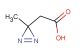 2-(3-methyl-3H-diazirin-3-yl)acetic acid