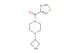 (4-(azetidin-3-yl)piperazin-1-yl)(thiazol-4-yl)methanone