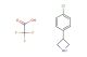 3-(4-chlorophenyl)azetidine 2,2,2-trifluoroacetate