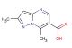 2,7-dimethylpyrazolo[1,5-a]pyrimidine-6-carboxylic acid