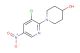 1-(3-chloro-5-nitropyridin-2-yl)piperidin-4-ol