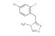 3-(4-bromo-2-fluorobenzyl)-4-methyl-4H-1,2,4-triazole