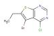 5-bromo-4-chloro-6-ethylthieno[2,3-d]pyrimidine