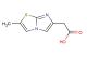 2-(2-methylimidazo[2,1-b]thiazol-6-yl)acetic acid