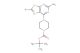 tert-butyl 4-(5-amino-2-bromothiazolo[5,4-d]pyrimidin-7-yl)piperazine-1-carboxylate