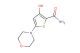 3-hydroxy-5-morpholinothiophene-2-carboxamide