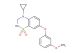 4-cyclopropyl-7-(3-methoxyphenoxy)-3,4-dihydro-2H-benzo[e][1,2,4]thiadiazine 1,1-dioxide