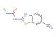 2-chloro-N-(6-cyanobenzo[d]thiazol-2-yl)acetamide