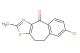 7-chloro-2-methyl-9,10-dihydro-4H-benzo[5,6]cyclohepta[1,2-d]thiazol-4-one